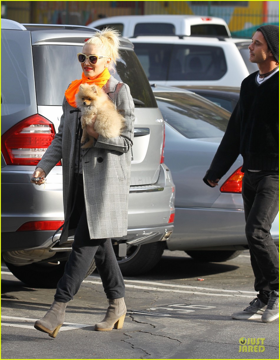 Gwen Stefani & Gavin Rossdale Zuma's School DropOff! Photo 2764883