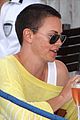 charlize theron shaved head in south africa 02