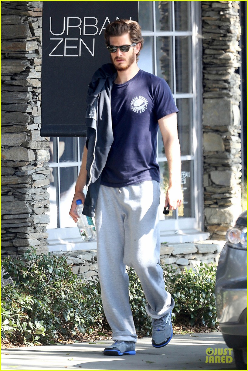 emma stone andrew garfield west hollywood work out pair 032750408