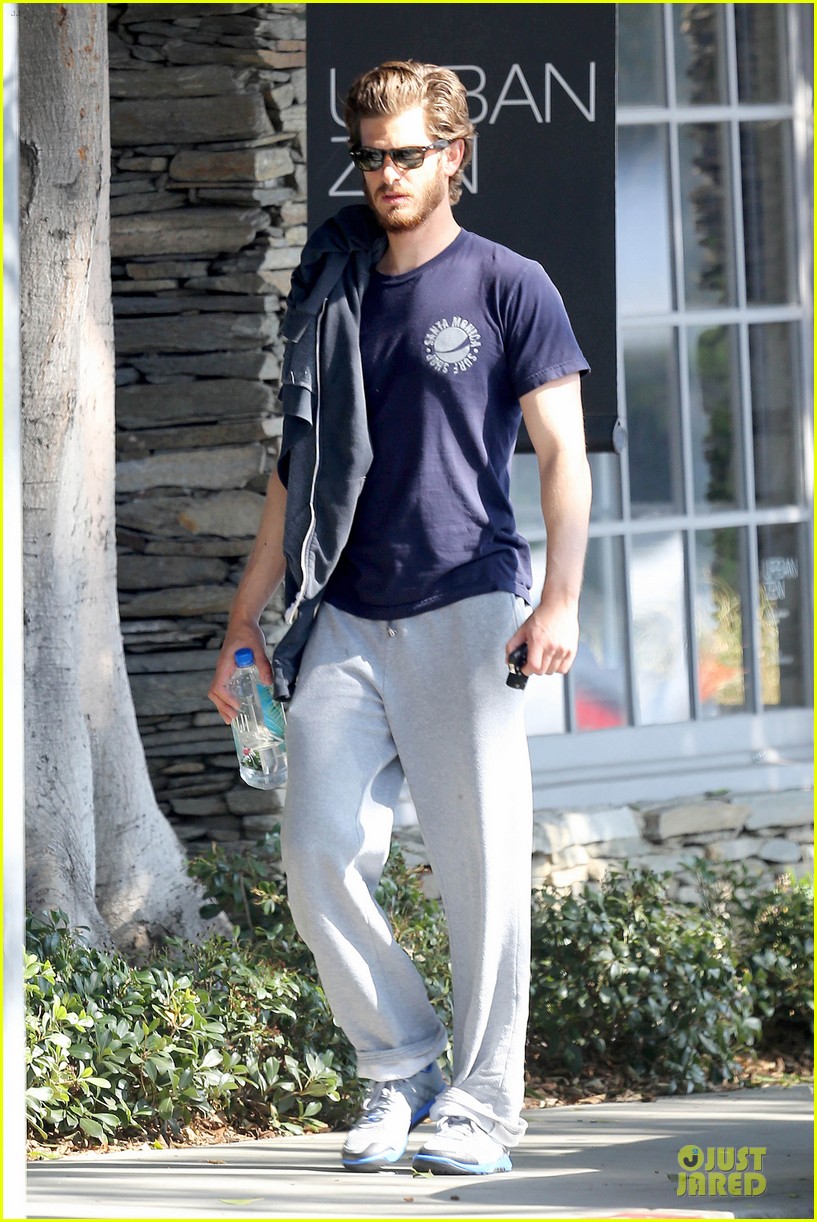 emma stone andrew garfield west hollywood work out pair 18