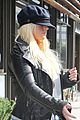 christina aguilera houstons lunch with karate boy max 04