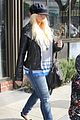 christina aguilera houstons lunch with karate boy max 05