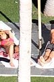 jennifer aniston bikini sunbathing with shirtless justin theroux 12