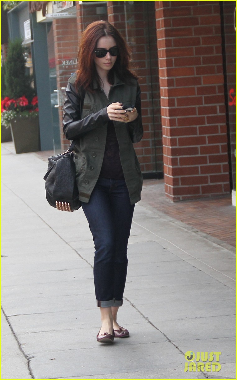 lily collins beverly hills holiday shopping 012771215