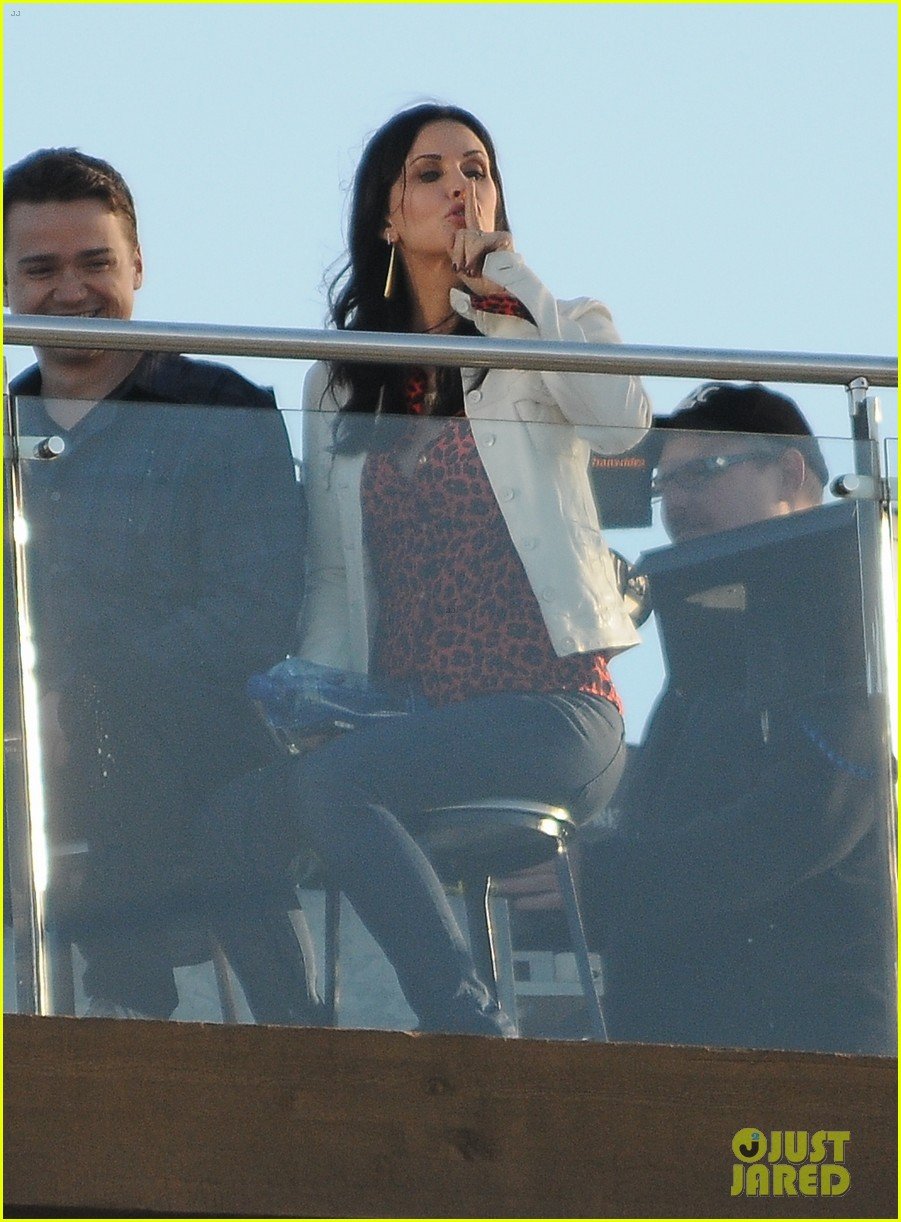 courteney cox cougar town filming 092779456