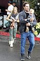 hilary duff mike comrie shopping baby luca 15
