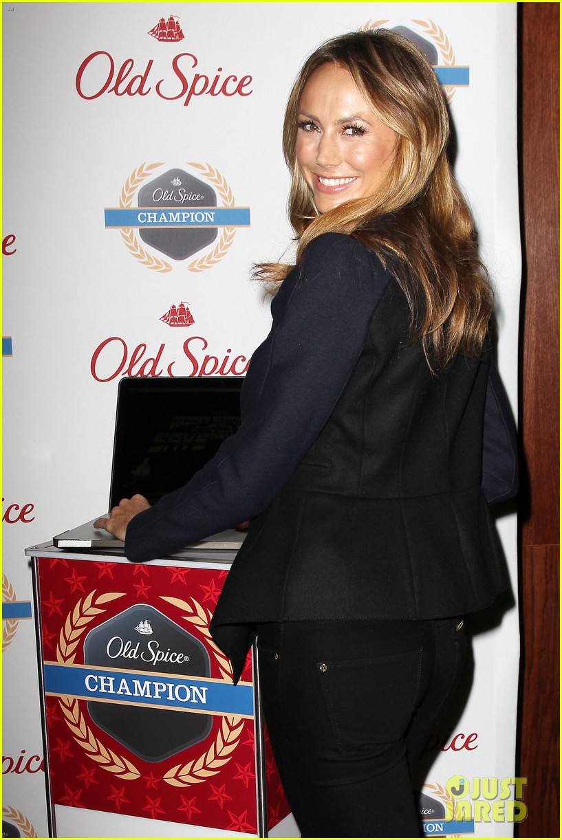 stacy keibler launches new old spice game 172769125