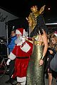 heidi klum cleopatra at holiday costume party 15