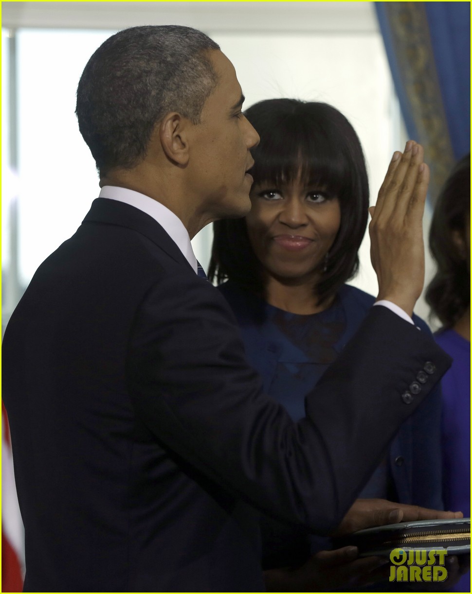 president barack obama sworn into office launches second term 21