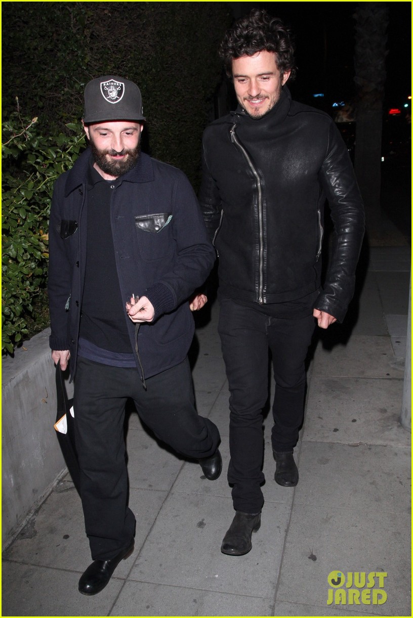 orlando bloom chateau marmont night out 032796665