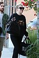miley cyrus recording studio session with pet pooch bean 11
