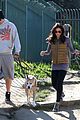 pregnant jenna dewan channing tatum hiking with the dogs 03