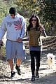 pregnant jenna dewan channing tatum hiking with the dogs 06