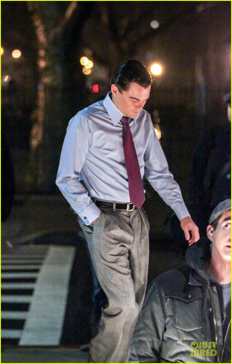 leonardo dicaprio last day of filming the wolf of wall street 032789807