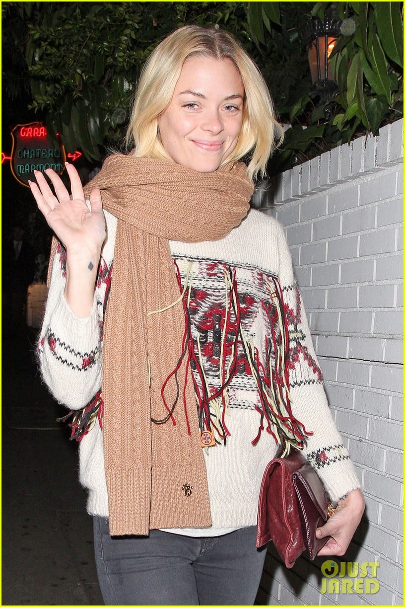 jaime king chateau marmont with kyle newman 022786186