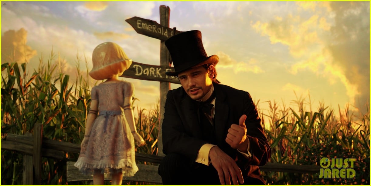 mila kunis james franco oz the great and powerful set visit 11
