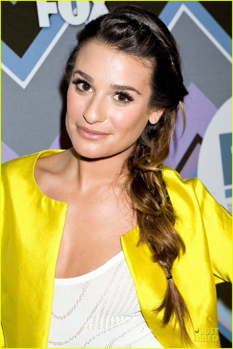 lea michele tca fox all star party with glee cast 14