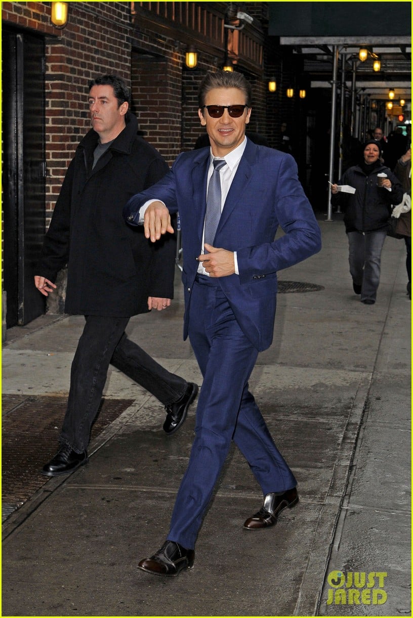 jeremy renner late show appearance 052793723