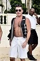 simon cowell shirtless new years eve with mezhgan huissany 04