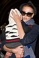 charlize theron lax arrival with jackson 05