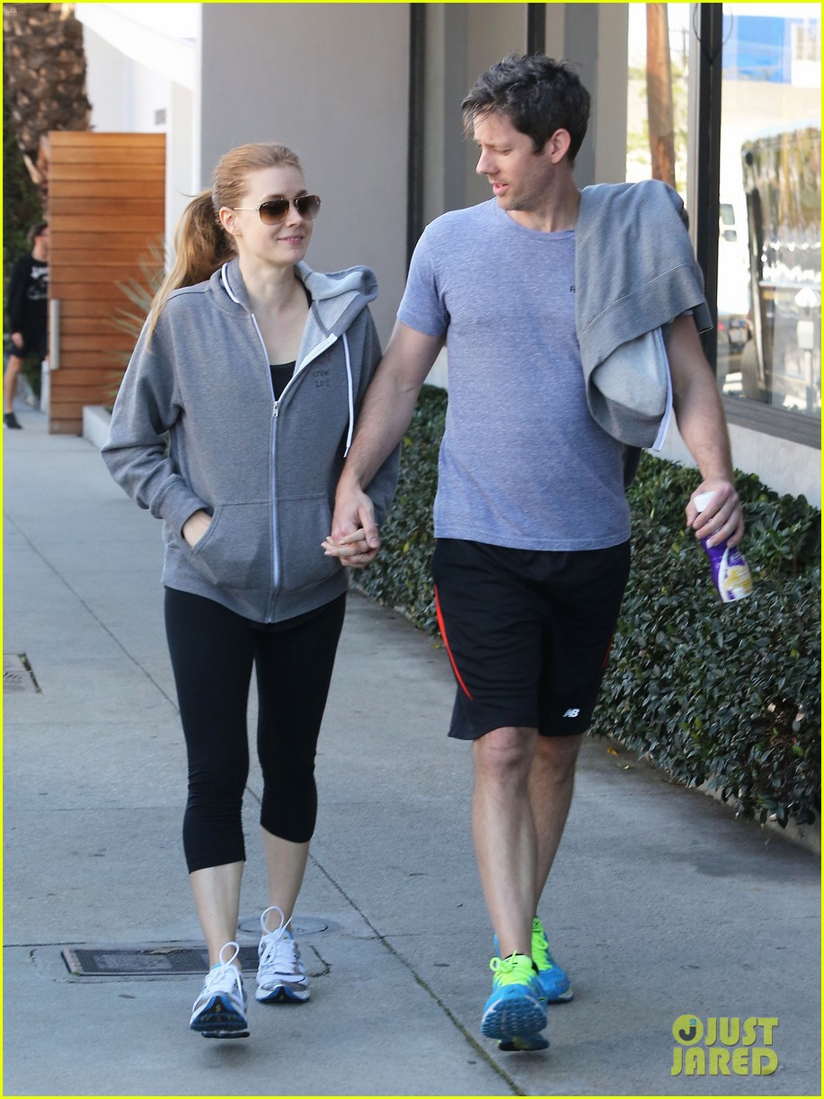 amy adams darren le gallo weho workout twosome 10