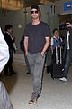 gerard butler solo lax arrival on valentines day 10