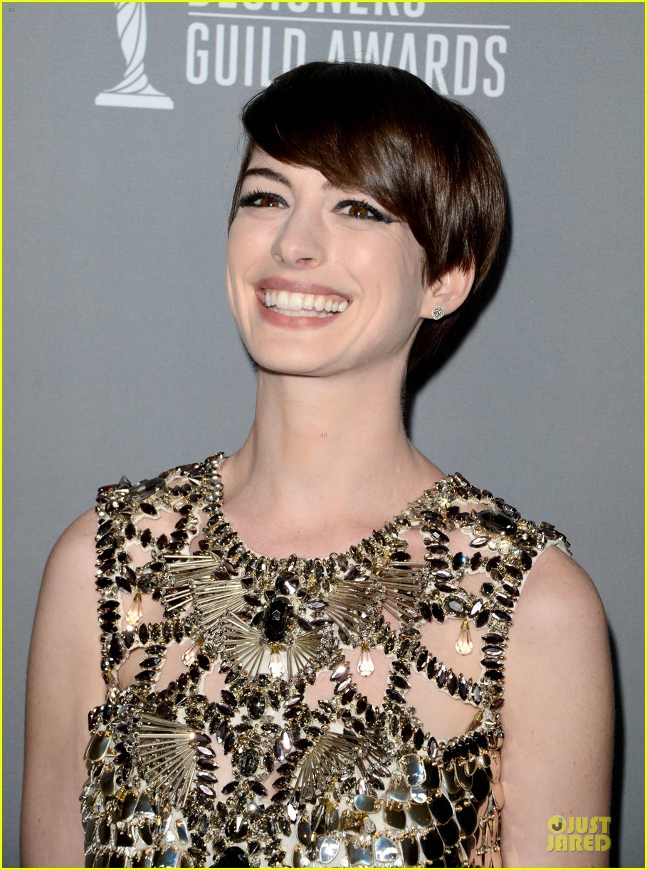 anne hathaway cdg awards 2013 red carpet 092815448