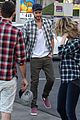 liam hemsworth lunch gas station stop 01