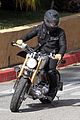 brad pitt rides his motorcycle shiloh zahara get froyo 12
