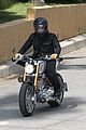 brad pitt rides his motorcycle shiloh zahara get froyo 19