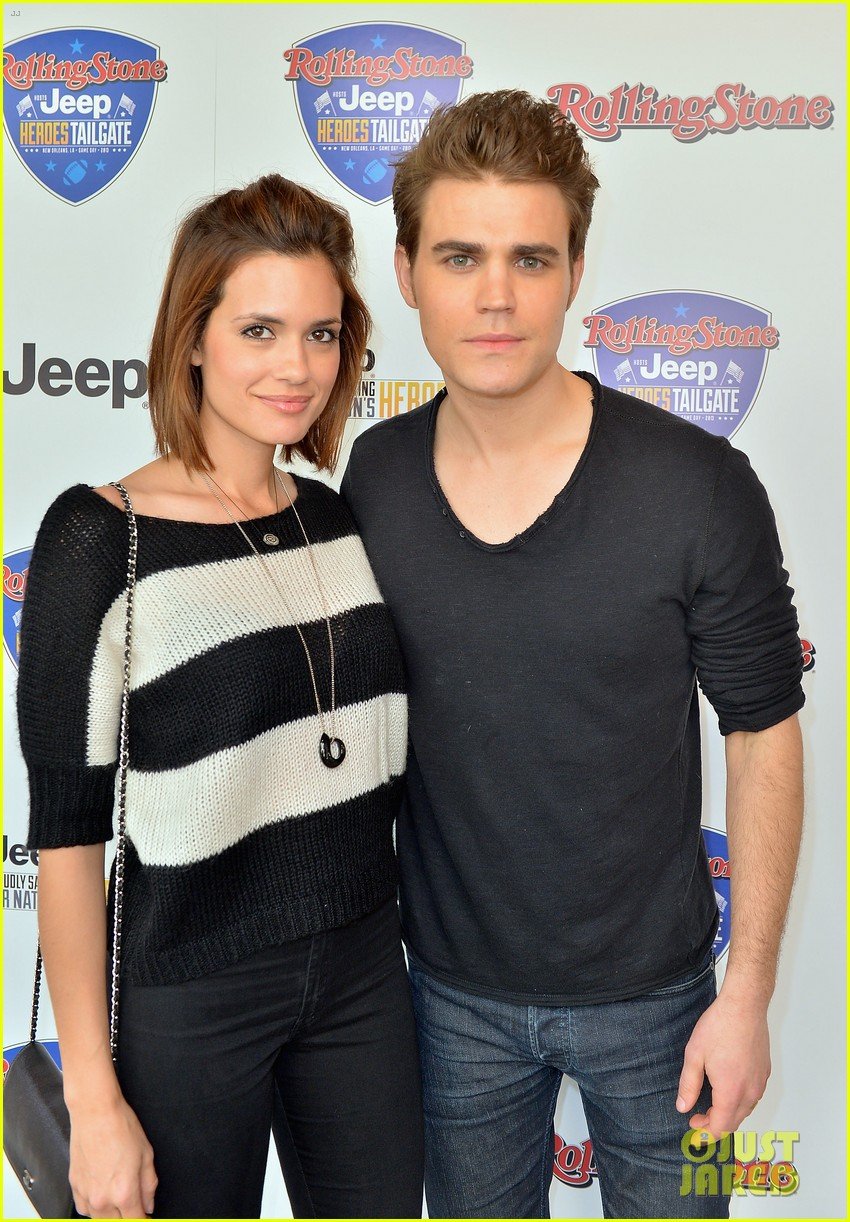 paul wesley torrey devitto super bowl tailgate party 02