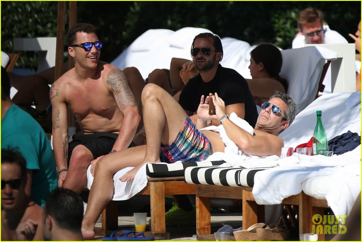 andy cohen sean avery shirtless anniversary 072836734