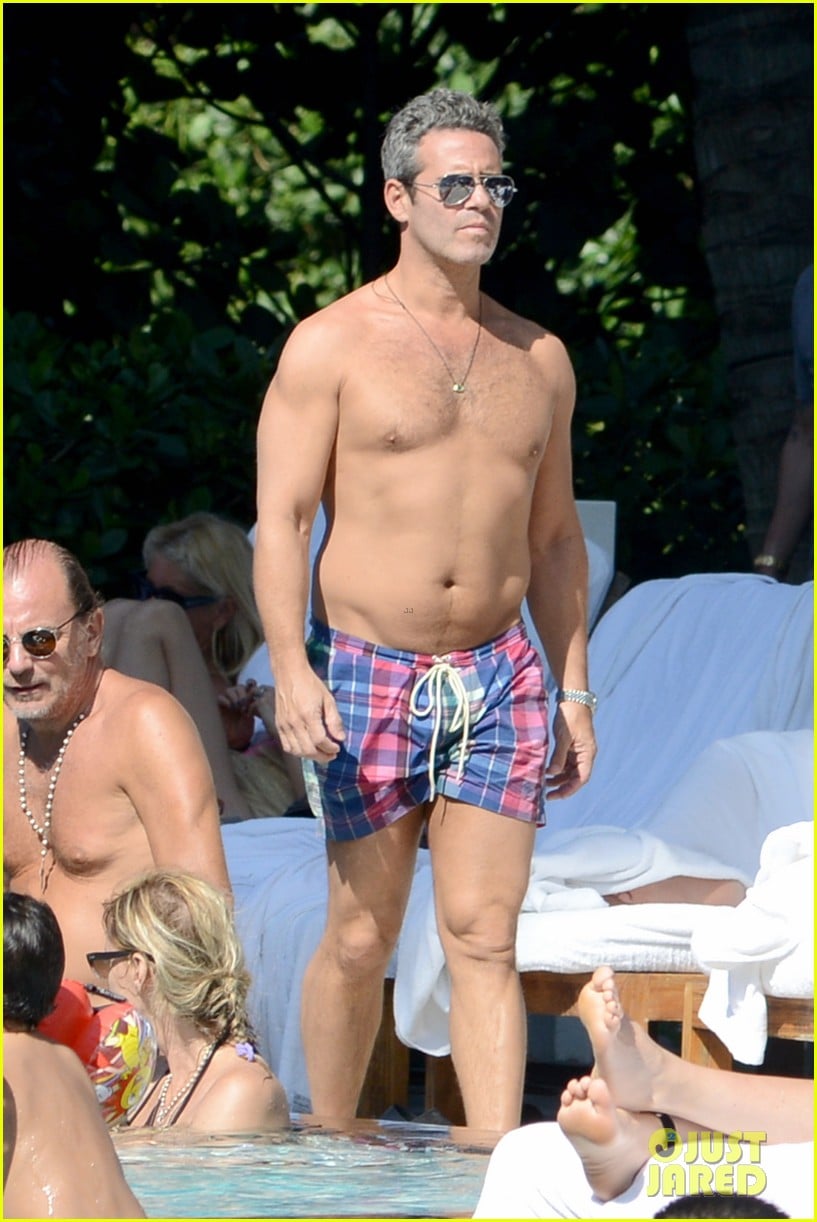 andy cohen sean avery shirtless anniversary 112836738