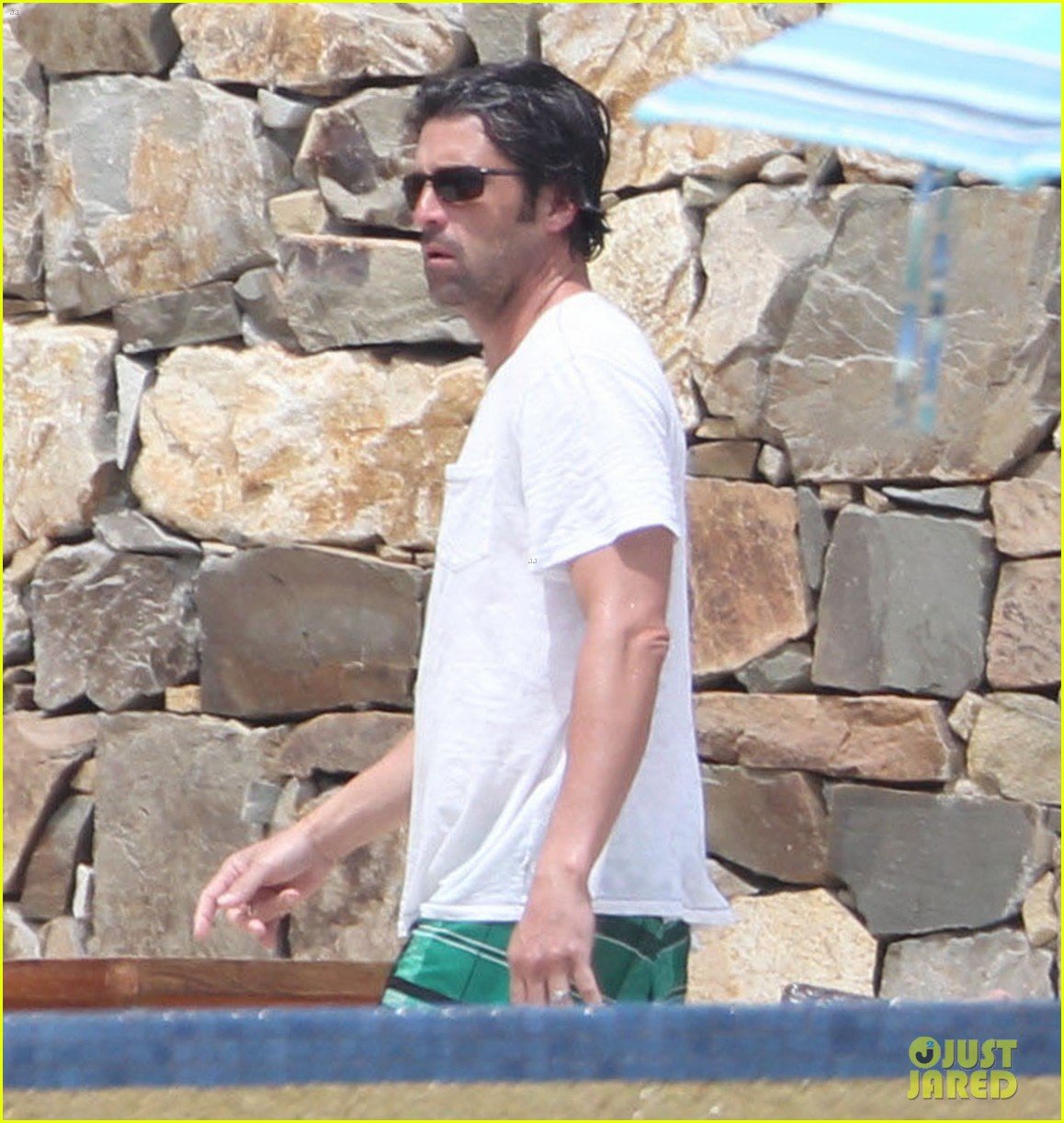 patrick dempsey shirtless family vacation in cabo 17