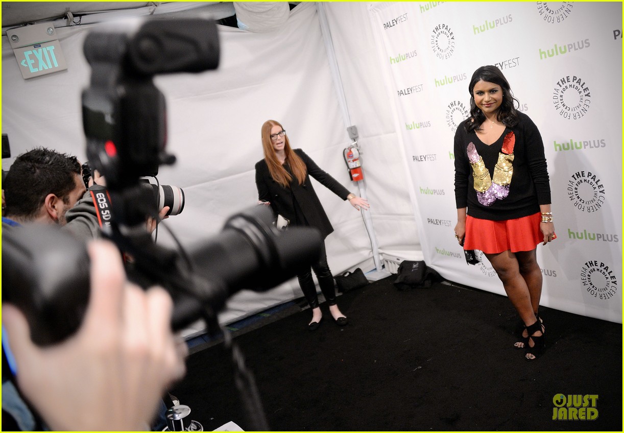 mindy kaling paleyfest for mindy project 12
