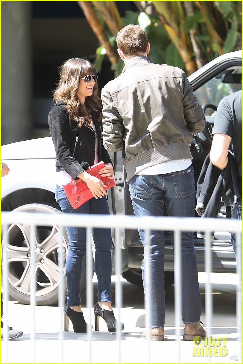 Lea Michele & Cory Monteith Kings Game Couple! Photo 2836369 Cory