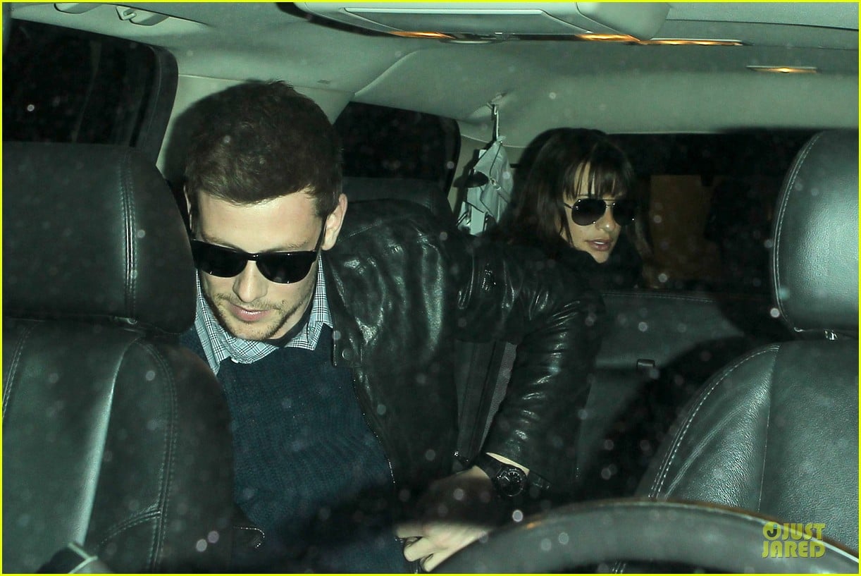 lea michele cory monteith snowy new york departure 02
