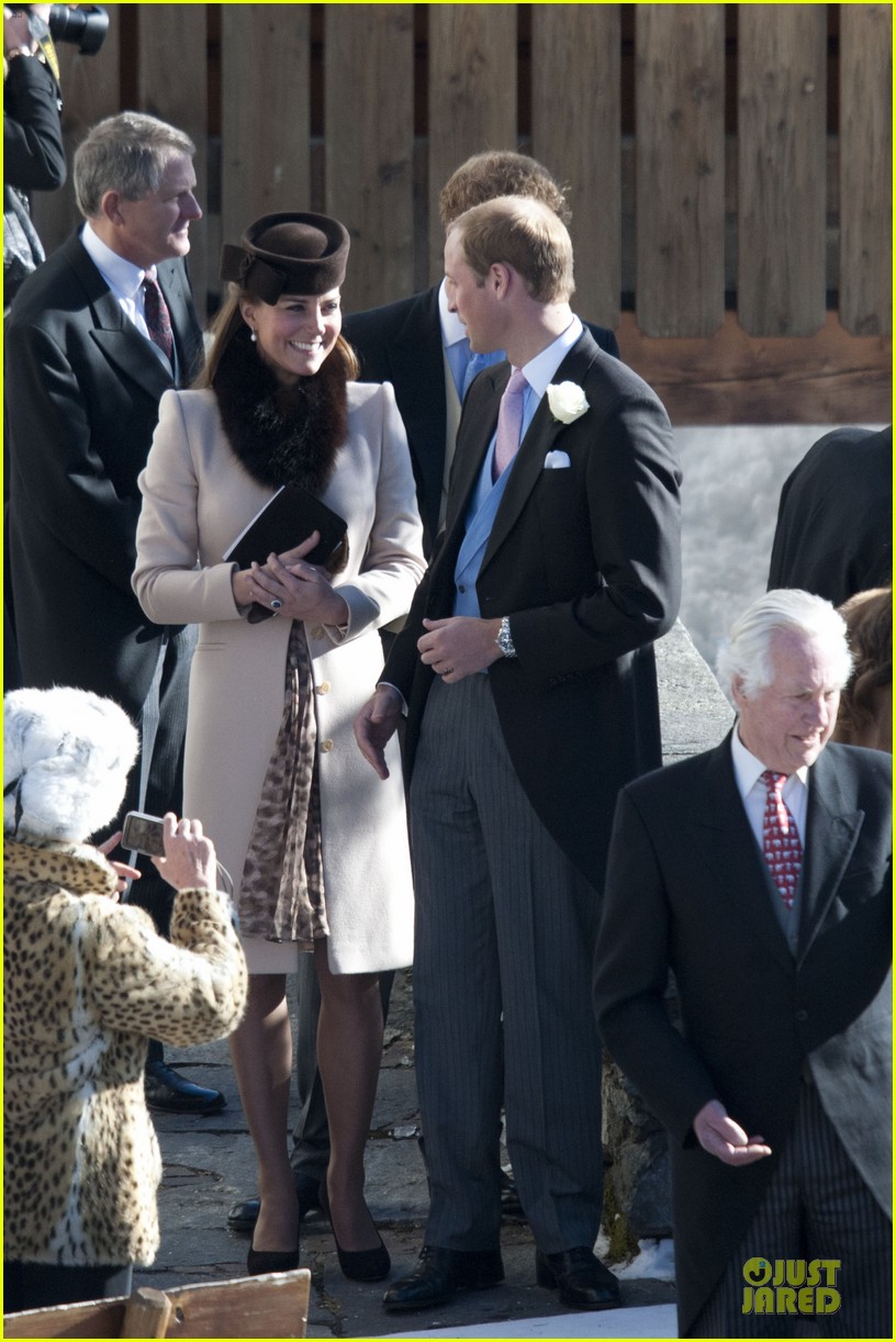 Kate Middleton At Swiss Wedding Iconic Looks Akris For Prince William