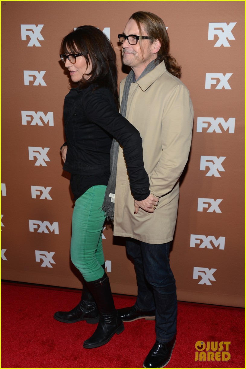 keri russell charlie hunnam fx upfront bowling event 252839556