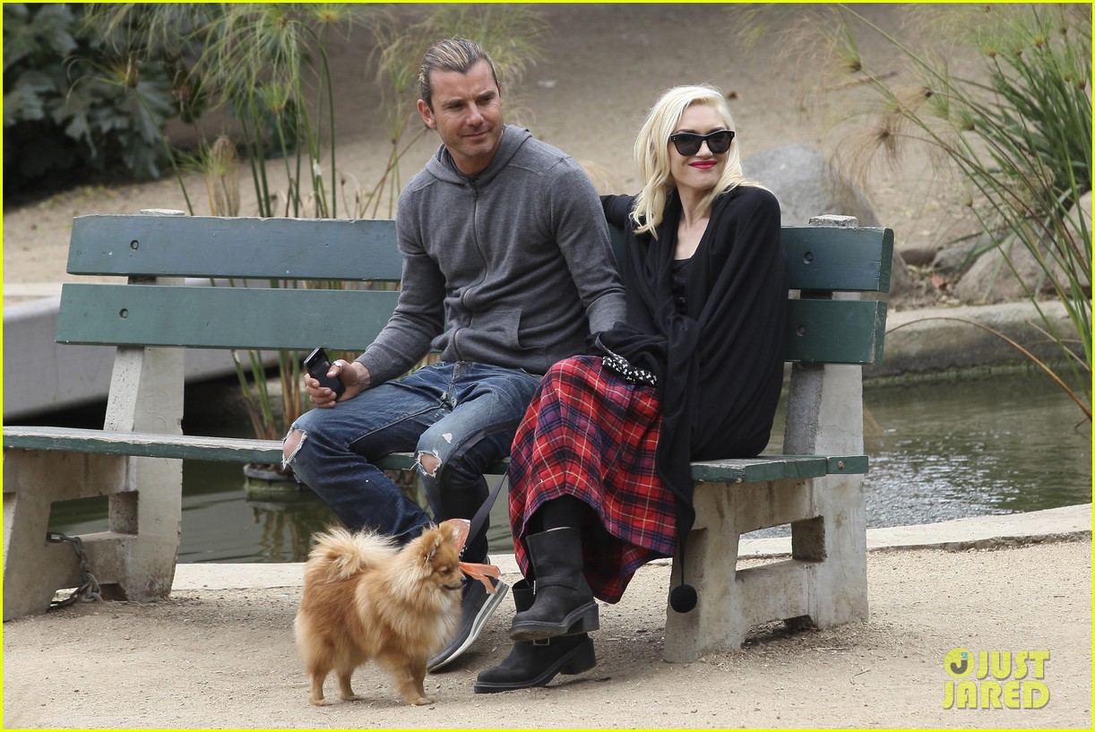 gwen stefani gavin rossdale park day with the boys 28