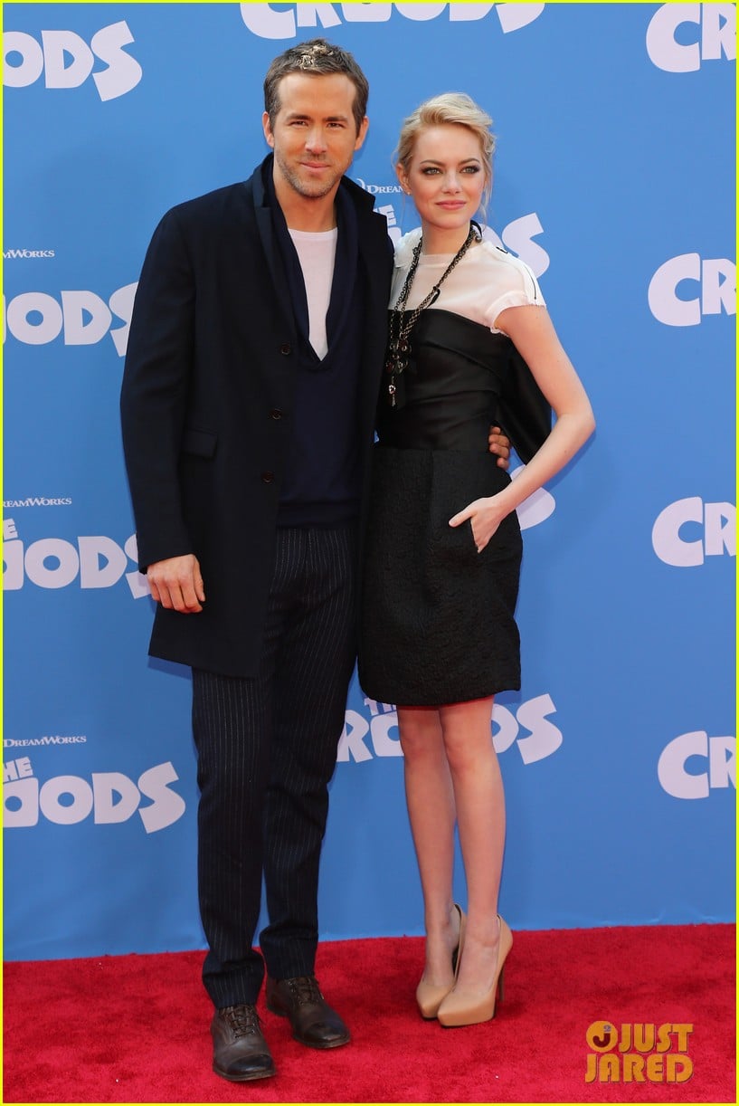 emma stone the croods premeire 11
