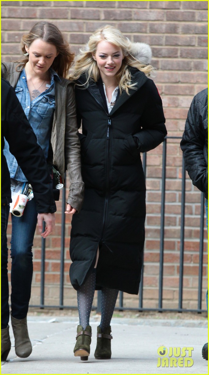 emma stone spider man 2 meatpacking 012830208