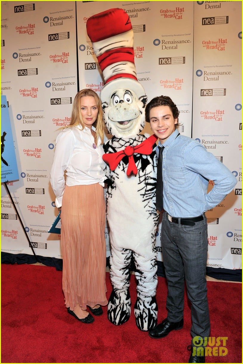 uma thurman cat in the hat for read across america day 142823509