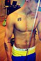 justin bieber mocks shirtless critics in new instagram pics 05