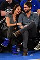 chace crawford knicks game with rachelle goulding 03