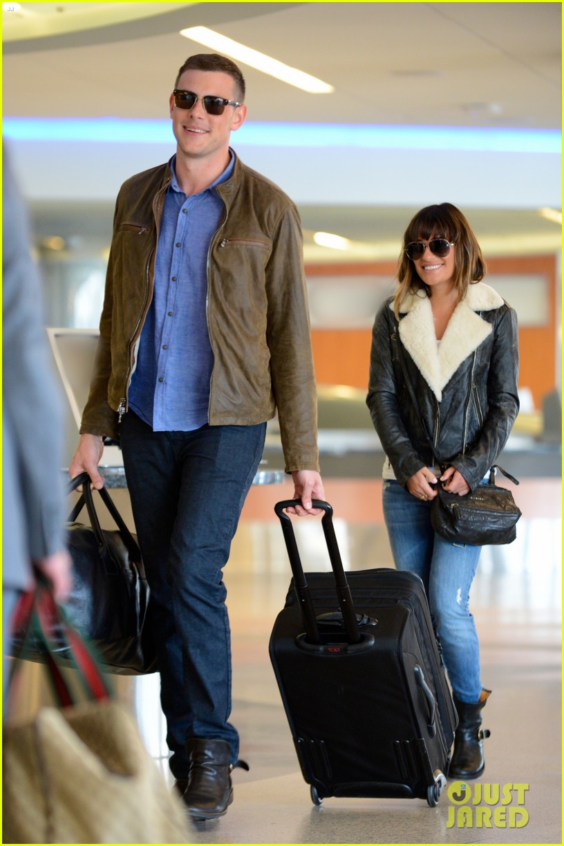 Cory Monteith First PostRehab Pics with Lea Michele! Photo 2860361