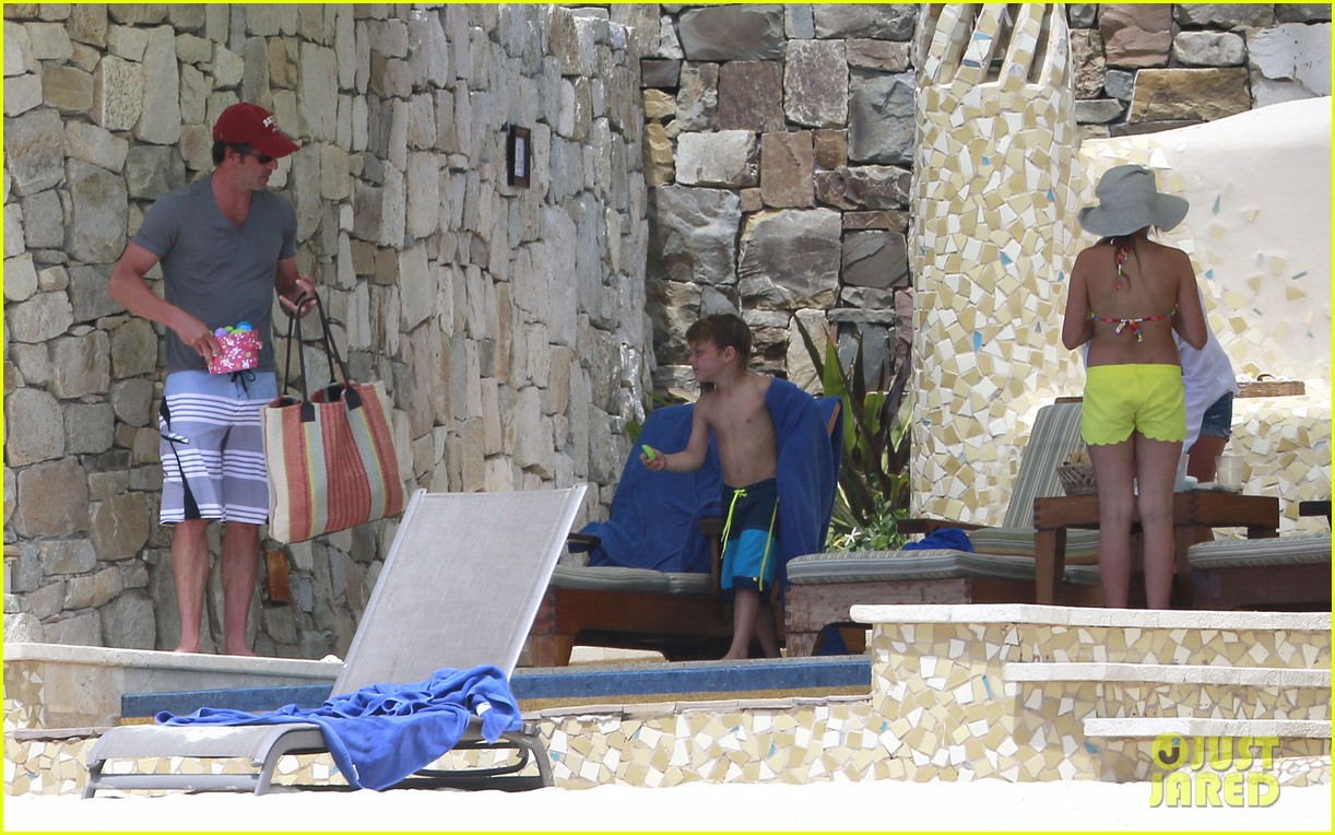 patrick dempsey shirtless mexico vacation with the family 23