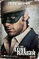 johnny depp lone ranger final trailer character posters 01