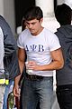 zac efron frat tattoo on bulging bicep for townies 05