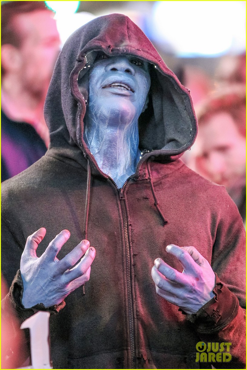 jamie foxx as electro in amazing spider man 2 first look 062851288